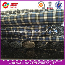 Made in China Lager viel billig Schüttgut Flanell für shirt100% Baumwolle Garn gefärbt Flanellstoff